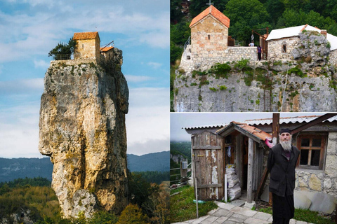Kutaisi: Chiatura, Katskhi Pillar & Mgvimevi Tour