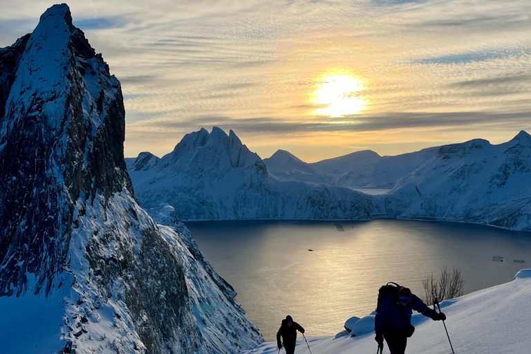Tromsø: Snowshoe Hike on Senja to Hesten with Views of Segla From Tromsø: Snowshoe Hike to Hesten