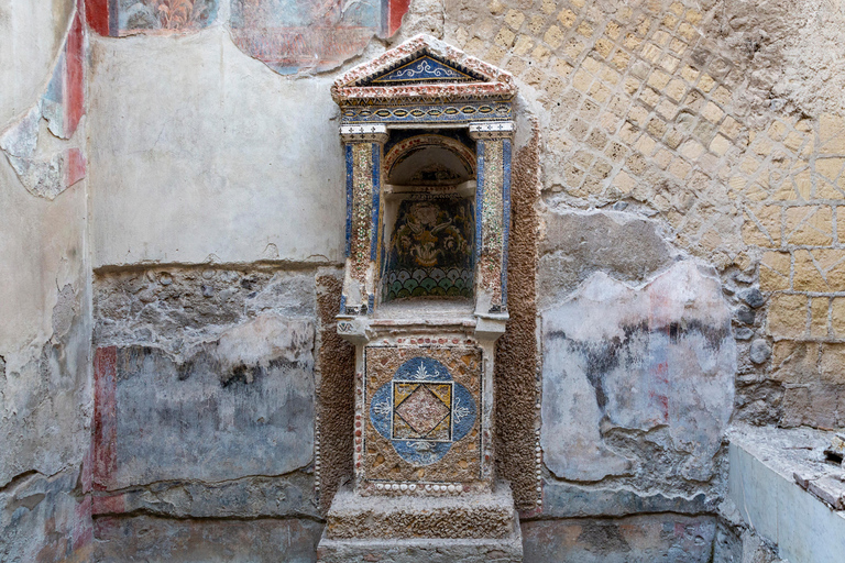 Naples/Salerno Port: Pompeii & Herculaneum - Optional lunch FROM NAPLES: Semi Private Group - NO LUNCH