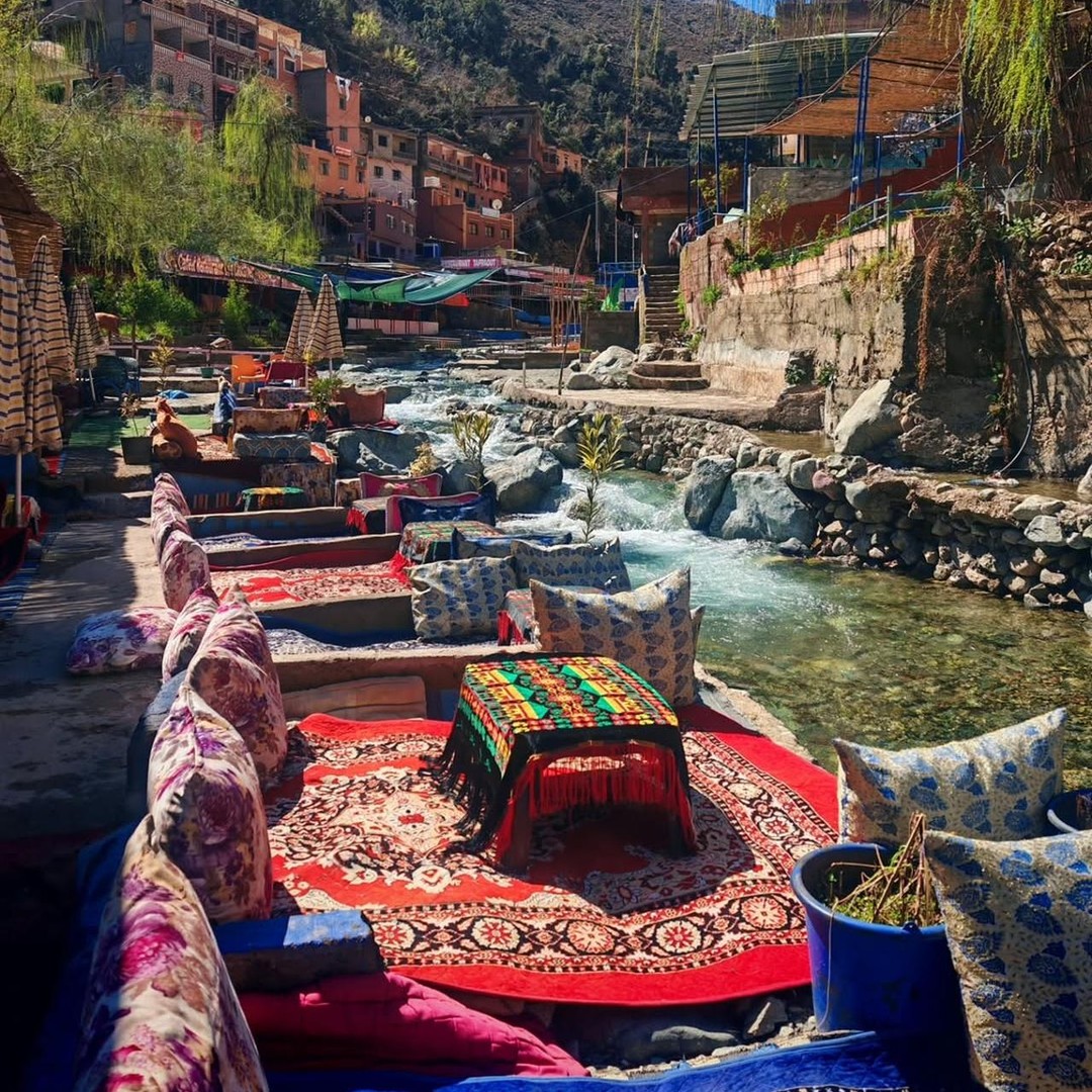 Marrakech : vallée de l'Ourika, montagnes de l'Atlas, guide et déjeuner