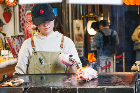 Tokio: Tsukiji-Fischmarkt Meeresfrüchte- und Sightseeingtour