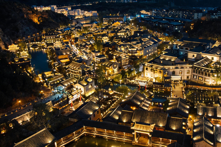 Beijing: Great Wall & Gubei Water Town Day to Night Tour Private Group Gubei Water Town & Simatai Great Wall Day Trip