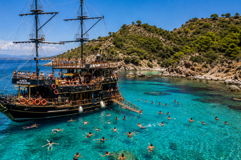 Fethiye: Ölüdeniz Pirate Boat Trip with Lunch & Foam Party