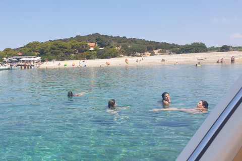 Hvar:Blue & Grenn Cave and Vis Island Private Speedboat Tour