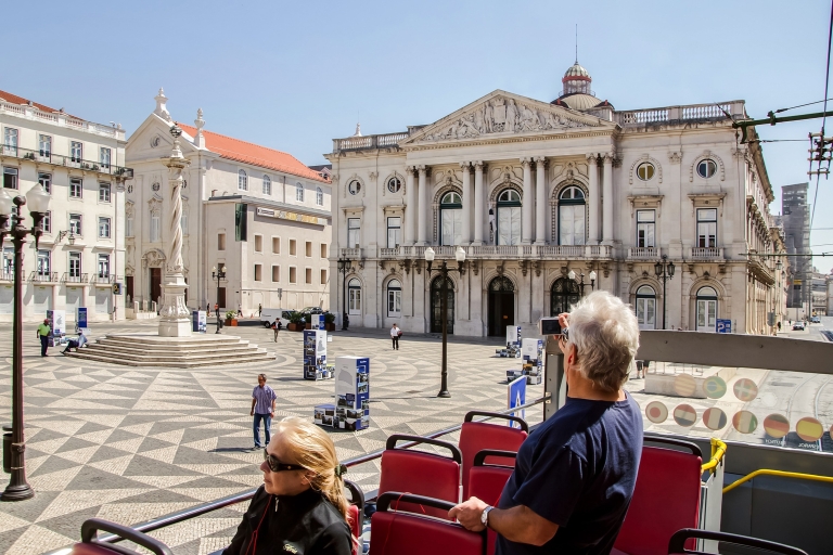 Lisbon: Hop-On Hop-Off Bus Tour Combo 2 Lines: Belém and Castle (48 Hours)