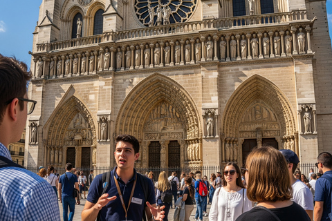 Wprowadzenie do katedry Notre Dame z biletem wstępu bez kolejki