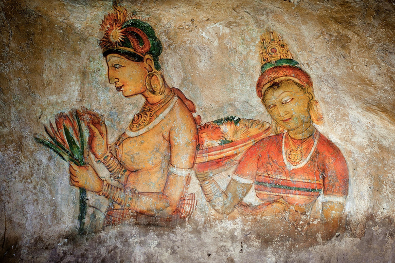 From Galle/Bentota: Sigiriya Rock and Dambulla Two Day Trip