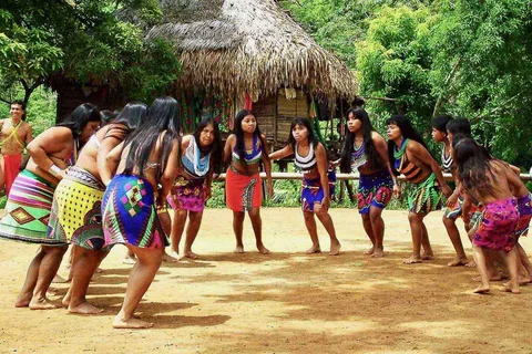 Aldea Embera y vida salvaje en el Lago Alajuela con almuerzo incluido
