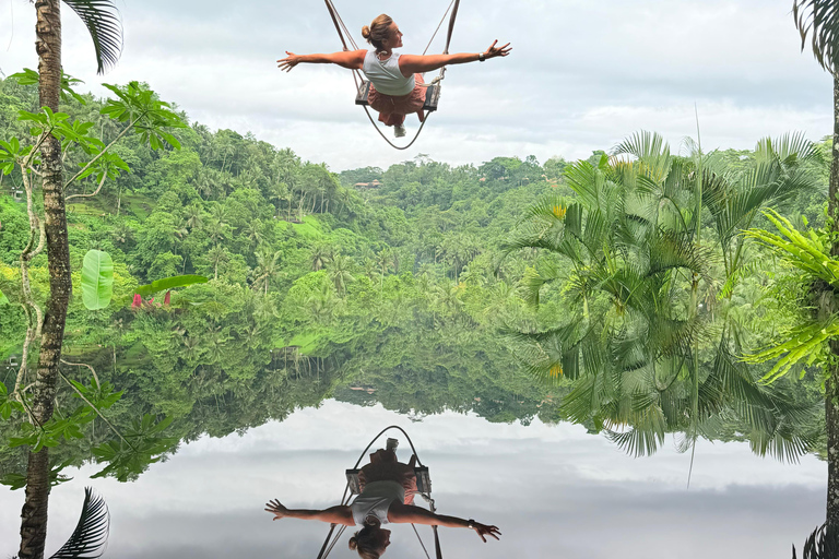 Ubud: gita di 1 giorno con guida tra cascate e terrazze di risoUbud: gita di 1 giorno alle cascate e alle risaie