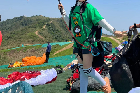 Hanoi Paragliding Tour - Roundtrip transfer from city Standard package – Round trip transfer from meeting point