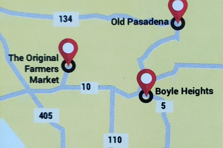 Los Angeles: Tour gastronomico e storico dell'originale mercato contadinoLos Angeles: tour gastronomico e storico del mercato degli agricoltori originali