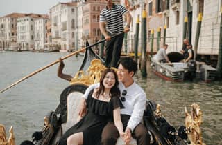 Private Gondelfahrt in Venedig mit Fotoshooting & Videos
