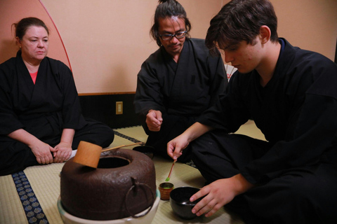 Learn Zen in a class of making tea near Osaka Castle