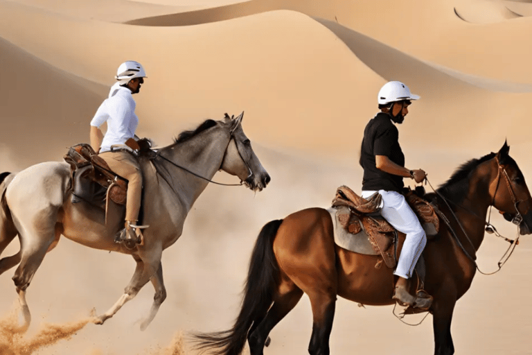 Doha: Souq Waqif Tour with Sealine Horse Riding Experience