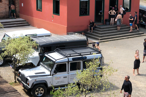 Paraty waterfalls and distilleries Jeep tour Paraty waterfalls and distilleries jeep tour