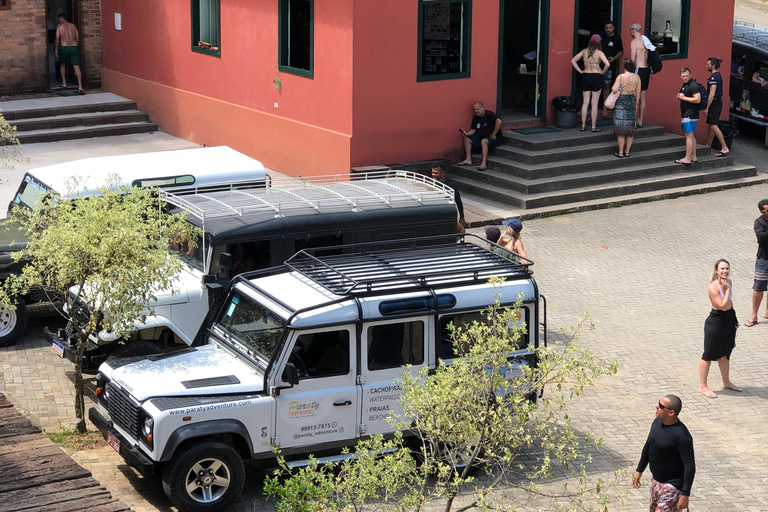 Paraty waterfalls and distilleries Jeep tour Paraty waterfalls and distilleries jeep tour