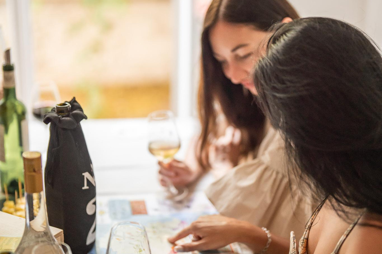 Niza Clase de cata de vinos en el centro de la ciudad