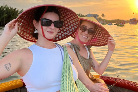 Da Nang/Hoi An : Passeio de barco pela selva de coqueiros e pela cidade de Hoi AnRecolha em Da Nang/Hoi An com Release Lattern