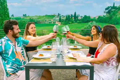 De Florença: Toscana, Siena, San Gimignano e almoço em adega