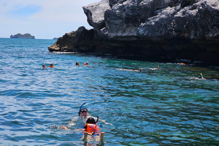 Koh Pha Ngan: Day Tour Ang Thong with Kayak, Snorkel & Lunch Option 1: Hotel Pick up in Koh Pha Ngan