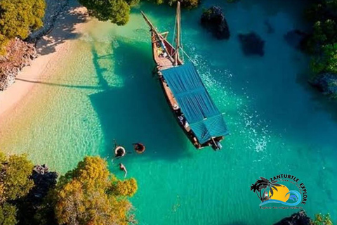 From Nungwi/Kendwa: Safari Blue Trip with Lunch & Sandbank