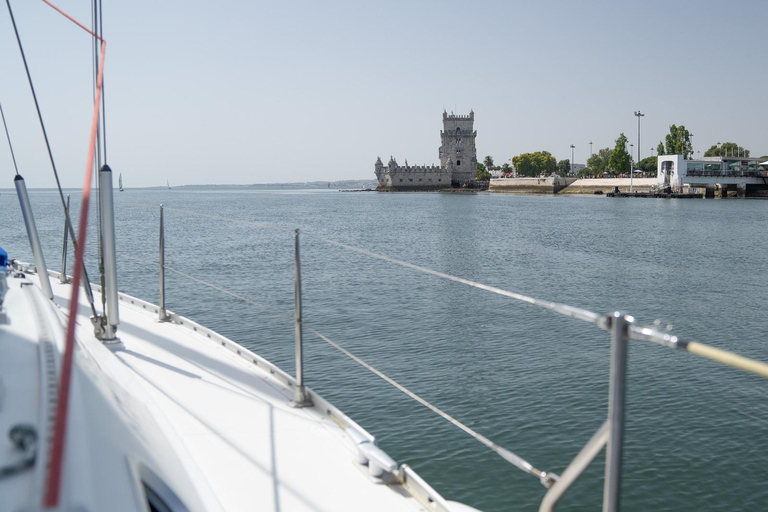 Lisbon: Yacht Sailing Tour With Portuguese Wine and History 2h Private - Lisbon Yacht Sailing Tour With History