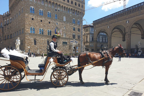 Florencja: Wycieczka po mieście bryczką z końmi