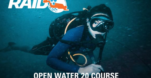 Pattaya: RAID Open Water 20 Scuba Diving Course (Beginner)