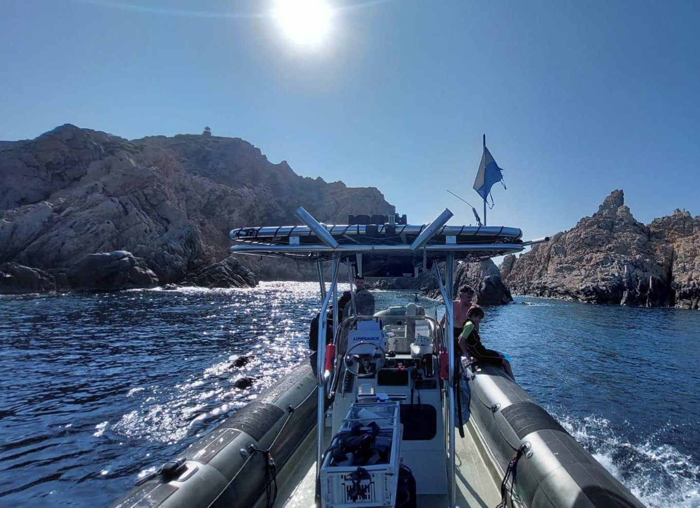 Calvi: Snorklingstur med båd ved reservatet