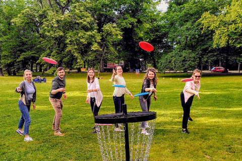 Frisbee golf / disc golf: divertimento in un bellissimo parco di LipsiaFrisbee golf / Disc golf: divertimento assicurato in un bellissimo parco a Lipsia