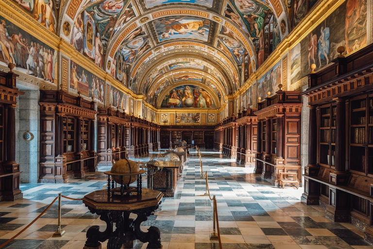 Madrid: Private day tour to El Escorial and Segovia Private day tour El Escorial Monastery & Segovia with van