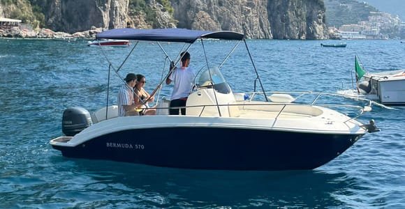 Amalfi Coast: Private Speedboat Tour with a Skipper