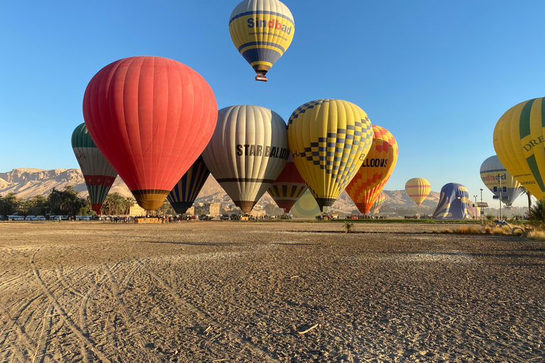 Luksor: Lot balonem nad Zachodnim Brzegiem przed wschodem słońca