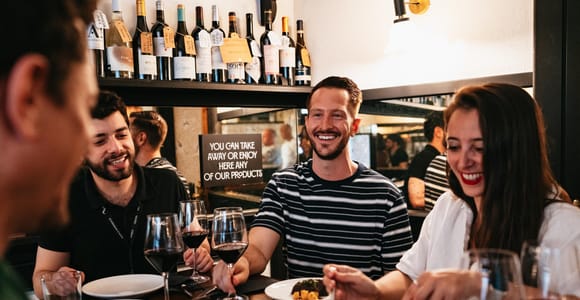 Madrid: Geführte Tapas- und Weintour mit Dachterrassenblick