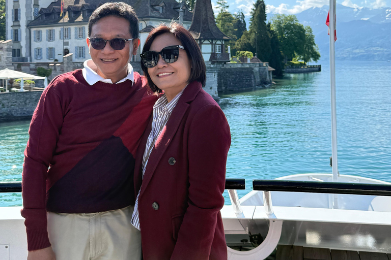 Interlaken: Lake Thun Cruise, St. Beatus Caves & Picnic Interlaken: Lake Thun Cruise, St. Beatus Caves & Picnic