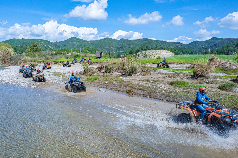 Antalya: Quad & Buggy Safari Adventure w/Zipline Experience Quad Safari -Single Participant