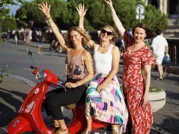 Roma: Vespa-tur med profesjonell fotoshoot