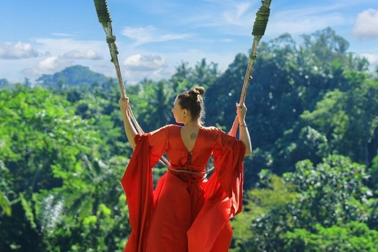 Bali: Ubud Swing, Rice Terrace & Temple Private Day Tour