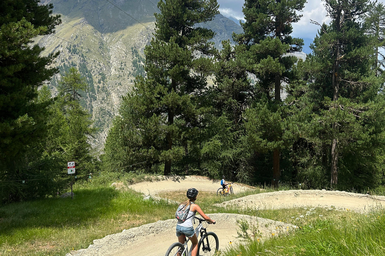 Zermatt: Sunnegga Flow Trail Guided Mountain Bike Tour