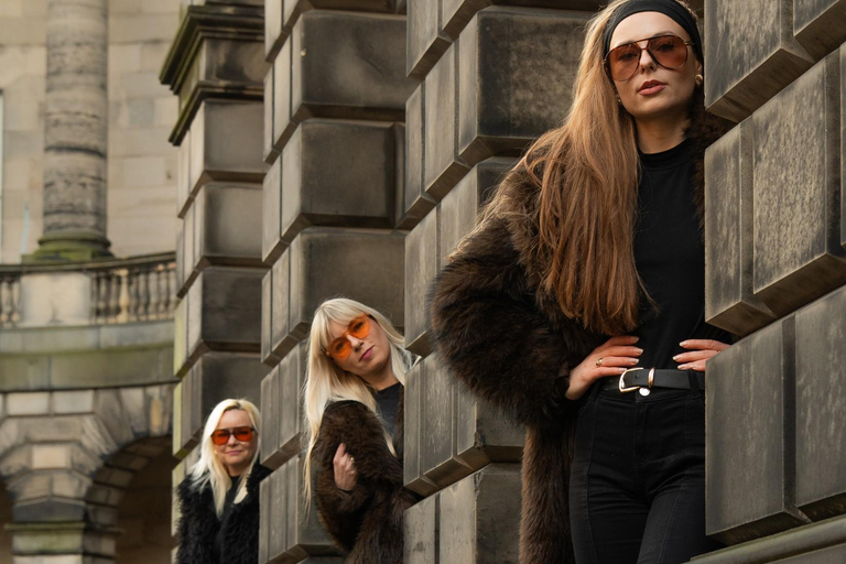 Edinburgh Photo Tour: Professional Photoshoot 2 Hour Complete Edinburgh Photoshoot (with video + B&W set)