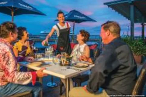 Darwin : expérience gastronomique 4 services avec vin mousseux