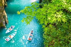 Mt.Aso&Kusasenri/url/1/, Tour durch die Takachiho-Schlucht (optionale Bootsfahrt)