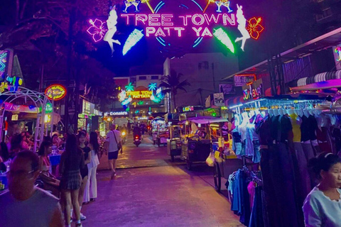 芭堤雅：夜生活之旅（含屋顶酒吧和步行街）Pattaya: Nightlife Tour with Rooftop Bar &amp; Walking Street