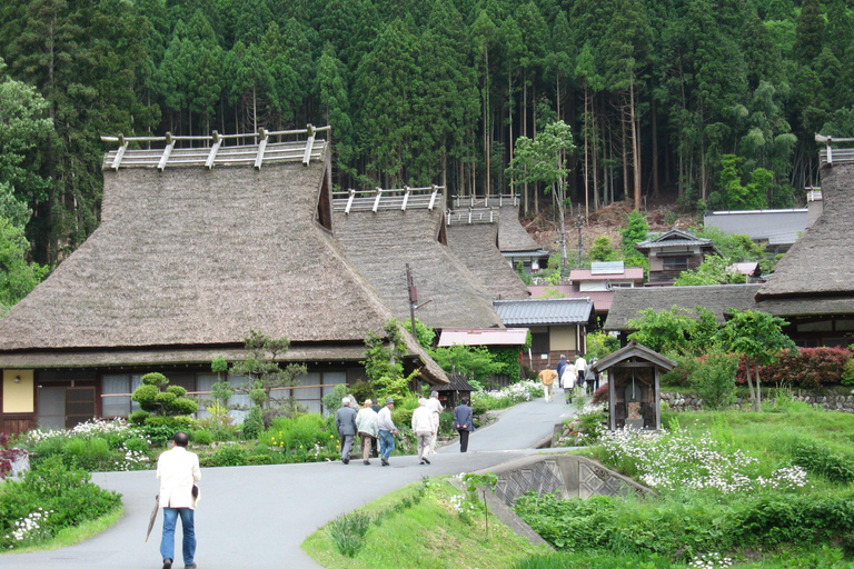 From Osaka/Kyoto: Amanohashidate & Miyama Village Day Tour From Osaka VIP Villa Namba 7:30 Meet Up