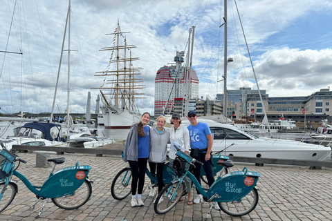 Göteborg: Tour della città in bicicletta con trasferimentoGöteborg: tour in bici dei punti salienti della città con trasferimento