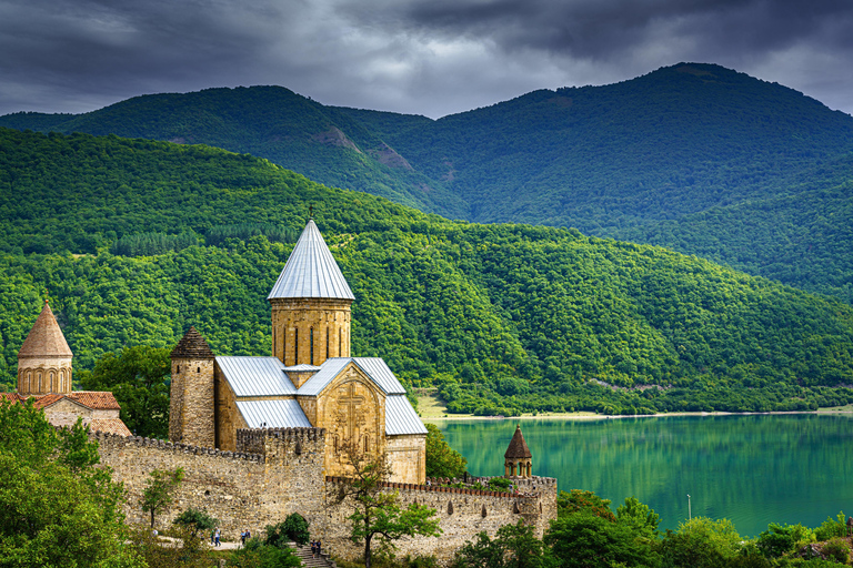 From Tbilisi: Kazbegi Day Tour with Ananuri and Gudauri