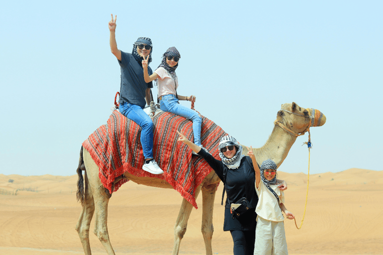 Abu Dhabi: Quad Bike ATV Safari, Camel Ride and Sandboarding