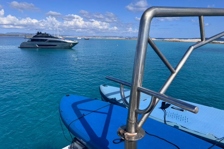 Ibiza: Formentera Boat Trip with Food, Drinks, & Bike Tour All- Inclusive Boat&Bike Tour in Formentera I Origin Edition