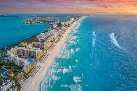 Cancun: Passeio de barco com fundo de vidro