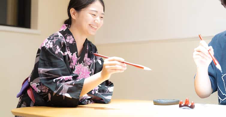 Tokyo: Calligraphy Class at Japanese Room in Shibuya | GetYourGuide